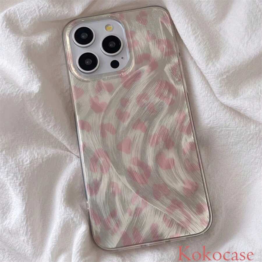 Anti-Impact Hard Cover Pink Polka Dot Print IP H One11 Pro Max11 Pro12 12 Pro12 Pro Max 13 Pro Max 13 14 13 Pro14 Plus 15plus14 Pro14 Pro Max1515 Pro15 Pro Max1616 PRO16 PRO MAX16 PLUS7 Plus X Xr XS MAX 7 Samaung A05SA14A15 A55 S22 UltraS23 Ultra S23 S24 Ultra POCO F6 PROPoco X6 Pro Poco - J2 - 查看 1