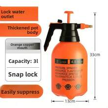 1pc Pressurized High Pressure Watering Can, Household Sprayer Bottle For Plant Watering - Multicolor - View 11