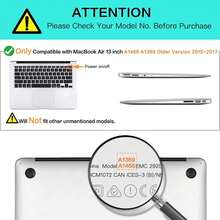 Funda Protectora Compatible con MacBook Air 13 Pulgadas A1369/A1466 Versión Anterior 2010-2017,Premium PU Cuero Libro Folio con - Marrón - Ver 7