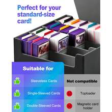 We Offer Immediate Supply Of Three-Row Large-Capacity MTG Spell Card Boxes, PTCG Card Boxes, Card Boxes, And Card Boxes. Factory Wholesale Available. - Multicolor - View 5