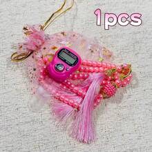 1011 最新款糖果袋、手动电子计数器、LED 计数器、按钮式指环计数器、计数戒指、计数器，迪拜、中东、穆斯林祈祷必备 - 多色 - 查看 19