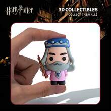 Warner Bros 1 unidade de , produto licenciado oficialmente, em formato de mini figura aleatória, item de colecionador, decoração de mesa, lembrancinha de festa, presente surpresa para fãs. - CT-HP004 - Ver 6