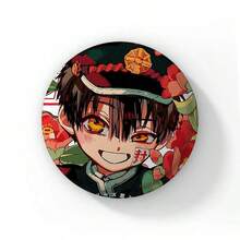 Broche de 58mm, se puede usar como accesorio para mochila, personaje de anime, insignia de cosplay de dibujos animados, decoración de ropa, regalo para amigos, estilo navideño - 58mm - Ver 35
