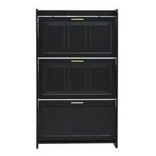 Shoe Cabinets - Black - View 12