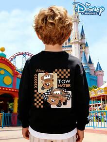 Trailer Mike Hoodie, Disney Cars Hoodie, Hot Springs Sweater, Disney World Cars Theme Park Piston Cup Hoodie, Disney Travel Hoodie, Cars Crew Neck Hoodie - màu đen - Xem 2