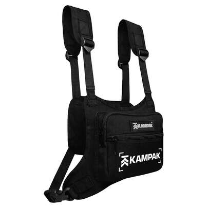 Slim Chest Bag Kampak Nv56 Vinil Glowshift Brilla Oscuridad