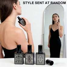 3pcs/Set 30ml Refillable Black Spray Bottles, Compact And Portable, Suitable For Storing Perfume, Cosmetics And Skincare Products, Random Bottle Styles Sent - Black - View 11
