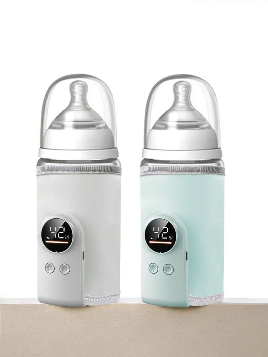 便携式暖奶器，USB接口电动暖奶器，350毫升带灯暖奶器，适用于家庭、汽车和儿童保育场所