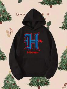 Men Outdoor Hoodies & Sweatshirts - Black - View 7