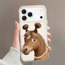 Cartoon horse For Glory Play 50 40 30 20 PLUS X60 50 PRO 9 8 T X9 8 5 OPPO A79 78 60 58   57 38 17 3 1 OPPORENO10 05 PR0  Pixel 9 A MOTOGPOWER#2024 2025 Thin   and transparent soft case for phone, with a bare phone feel - Caballo de dibujos animados TKK-Transparente-SBSCEY - Ver 2