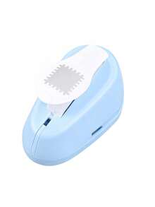 杠杆式邮票纸打孔器，方形和矩形邮票打孔器，带爆炸星图案，手动剪贴簿工具，适用于DIY卡片、相框、手工工艺品和装饰品（便携省力） - 多色 - 查看 13