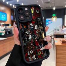 Un collage caótico de ojos, manos y tonos oscuros. Esta elegante funda es compatible con Samsung, Apple, OPPO, , etc. Fabricada en TPU flexible, resistente a golpes y arañazos, ofrece una excelente protección contra caídas y un agarre cómodo. Es un regalo ideal para familiares, amigos y seres queridos, y una opción perfecta para festivales, San Valentín, artículos de , fundas para hombre, celulares y accesorios. - Negro - Ver 3