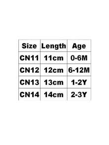 1 Pair Baby Soft Bottom Indoor/Outdoor Toddler Shoes, Suitable For Infant Boys And Girls Learning To Walk - White - View 6