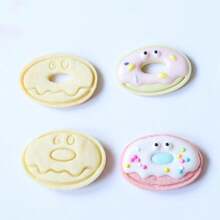 Cartoon Series Cookie Molds, Donut Series, PLA Material Printing Molds, Easy To Use For Holiday Parties, Tea Gatherings, Home Kitchens, And Bakeries - White - View 5