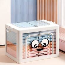 Hộp đựng đồ cho phòng trẻ em, hộp sắp xếp quần áo, hộp đựng đồ trong tủ quần áo dung tích lớn, hộp đựng đồ gấp gọn, thích hợp để đựng đồ dùng du lịch, quần áo, đồ chơi xếp hình và các vật dụng thiết yếu khác trong nhà. Dù ở nhà hay căn hộ, đây đều là vật dụng không thể thiếu. Cũng có thể được sử dụng như kệ và giỏ trang trí. - Nhiều màu - Xem 13