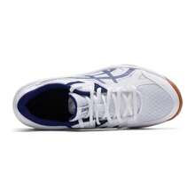 Asics RIVRE CF 男女通用羽毛球鞋，缓震、休闲、舒适、轻便 1073A073-100 - 白色/藍色 - 查看 3