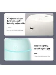 (Difusor de aromas + Aceites esenciales), Humidificador de aromas portátil USB con cara sonriente de 220ml, Aceites esenciales multiolor de 10ml, Adecuado para el hogar, hotel, baño, desodorización, fragancia, ambientador, aroma de larga duración - Multicolor - Ver 13