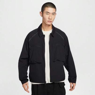 Nike 男士 AS M NK TCH ERGO UTILITY SHIRT 梭织长袖衬衫 IF1348-010