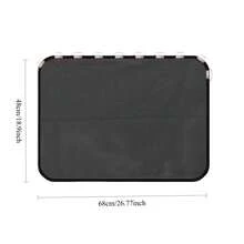 Magnetic Car Window Sunshade - Heavy Duty Mesh Front/Rear Coverage, Easy Install/Remove, Fits All Cars, Trucks, SUVs - Heat Blocking & Glare Protection - One Size Fits All - View 7