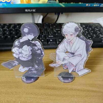 高品质卡通男性角色亚克力立牌，动漫人物桌面摆件