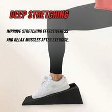 2 khối nêm điều chỉnh được dùng cho bài tập squat, kéo giãn bắp chân, dụng cụ tập luyện thăng bằng, tăng cường sức mạnh và khả năng giữ thăng bằng cho chân, dụng cụ phục hồi sau nâng tạ, dốc nâng tạ, phụ kiện yoga, dụng cụ Pilates, bề mặt nhẵn, nâng cao chân, thích hợp cho các hoạt động thể thao trong nhà, phụ kiện thể thao, dụng cụ yoga, thiết bị phòng tập, thể dục tại nhà, giảm căng thẳng văn phòng, quà tặng cho nữ, quà tặng cho nam, quà tặng thể thao. - Một kích cỡ phù hợp cho tất cả - Xem 7