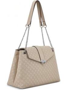 ¡RecomendadoNine West Layloni Shoulder Satchel Nine West, diseñador, , hombro mujer¡Top de Temporada - Marfil - Ver 2