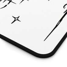 Angel Desk Mat, Captured Stars Inverted Cybersigilism Design - 16"X32" Mouse Pad, Office Decor, Computer Desk Accessories, Magical Workspace - Xem 5