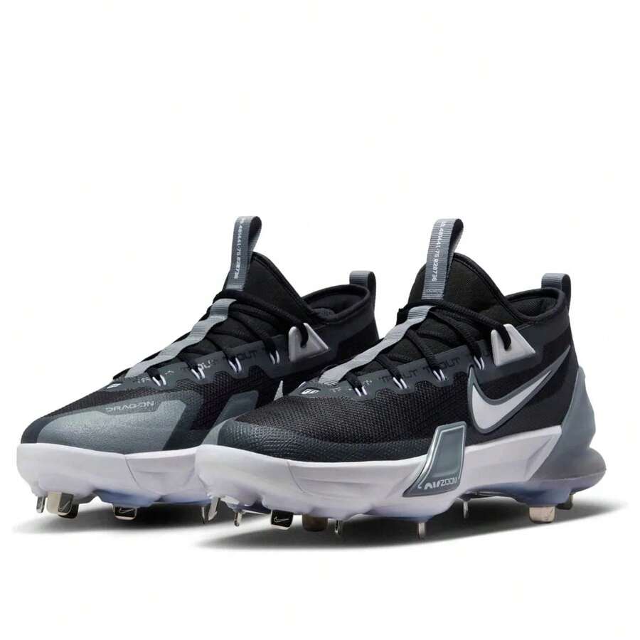 Nike Force Zoom Trout 9 Elite FB2906-001 Men's 7.5 Black Baseball Cleats RHS7022 - Black - View 1