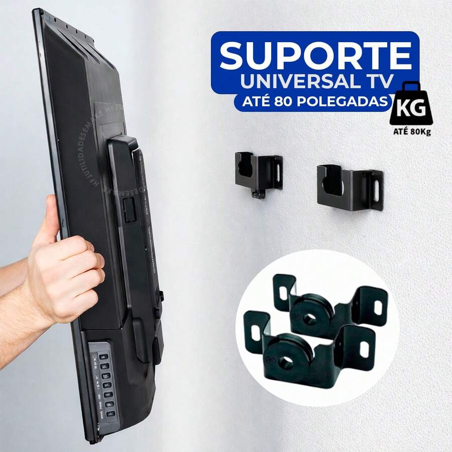 Universal Fixed Wall Mount For 10 To 85 Inch LED LCD 4K Smart TVs | SHEIN