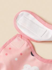 1pc Baby Sleeveless Bib, Infant Feeding Smock To Prevent Stains - Multicolor - View 5