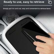 Almohadilla de silicona para coche Leapmotor B10, antideslizante, a prueba de polvo, almohadilla de carga inalámbrica de silicona, accesorios interiores para coche VLX2 - 1 PC - Ver 3