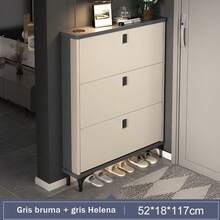 Zapatera Organizador Zapatos Moderno Práctico Para Hogar - Perfecto Para El Vestíbulo De Entrada - Gris - Ver 2