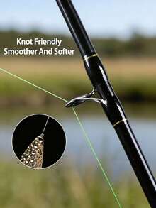 GOTURE 1pc 12-Strand 150m/164yds Wear Resistant Super Sensitive PE Braided Fishing Line - Green - View 7