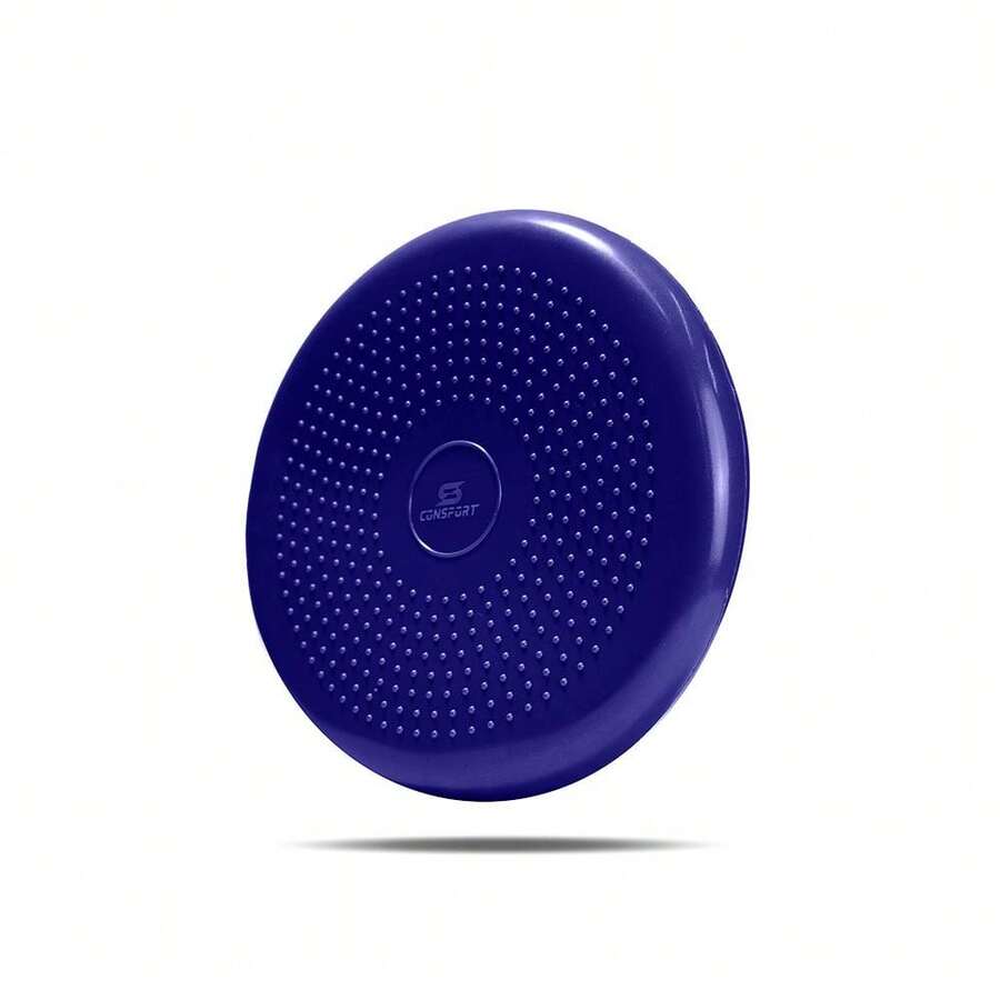 Disco De Equilibrio Balance Almofada Meia Bola Disc Inflavel Pilates Yoga Alongamento Treino em Casa - Roxo - Visão 1