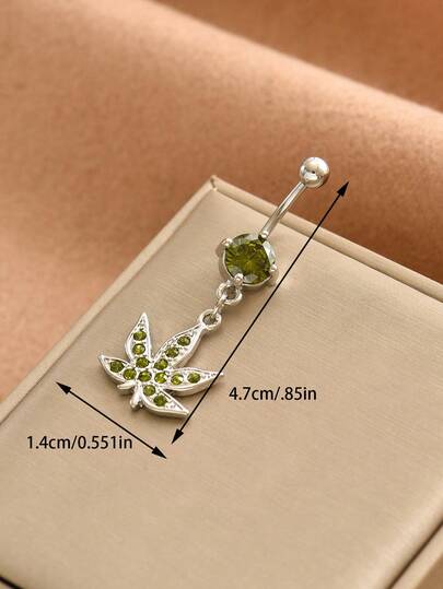 Anillos de ombligo de acero inoxidable con diamante de imitación, diseños de corazón, cruz, mariposa, hoja de arce, palmera, tortuga, abeja, tacón alto, calavera, cabeza de toro, araña, adecuados para Halloween