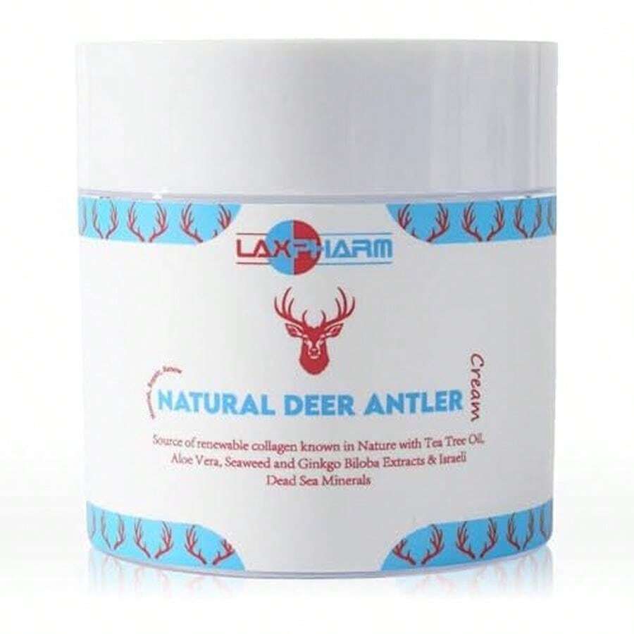 Deer Antler Collagen Renewal Cream For All Skin Types | Deep Nourishment, Antioxidant Effect, Hydration, & Anti-Aging Formula For All Skin Types | Cruelty-Free & Natural Ingredients - / - View 1