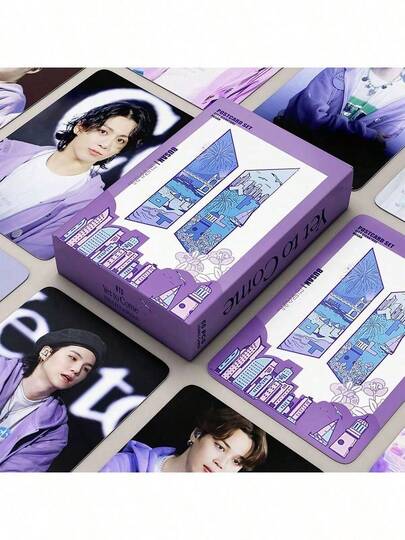 55 piezas Tarjetas coleccionables con diseños de personajes, marcadores de libros, selección de regalos