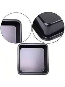 Non-Stick Square Baking Tin For Cakes. 22 CM - Dark Grey - View 7