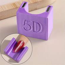 Professional Strong U-Shaped PET Material Cat Eye Nail Magnet, Multi-Functional French Manicure Strong Magnetic Design, Suitable For Beginner Automatic Cat Eye Mold Auxiliary Tool, Automatic Cat Eye Nail Art Tool - Multicolor - View 5