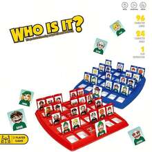 Children's Intellectual Reasoning Logic Toys, Tabletop Game Cards, Guessing Characters Interactive Two-Player Game Toys - Who I Am - View 7