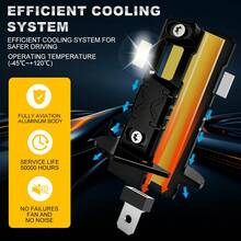 TOAUTO 2PCS 70W H1 Led Bulb 15000LM Super Bright Spotlights Light For Car 6000K Plug And Play Automobile Headlight 1:1 Mini Size Foglight - A - View 9