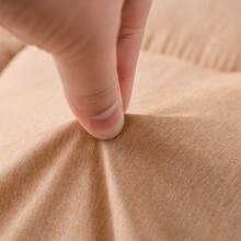 1 件式超柔软超细纤维床垫垫层，带 4 个角弹性绑带和柔软羽绒替代填充物 - 非常适合卧室、地板、客房、宿舍、酒店、日常使用、节日和婚礼！ - 駝色 - 查看 8