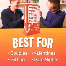 Lucky Egg Would You Still Love Me IF - Fun Valentines Day Game For Couples - Couples Card Game U2013 Romantic &Amp; Hilarious Couples Games For Adults U2013 Valentines Day Gift For Him Or Her - trắng - Xem 6