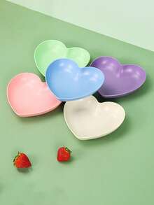 4/1pc Golden Edge Plastic Diamond Texture Tray - Washable, Reusable Kitchen Supplies - Multicolor - View 11