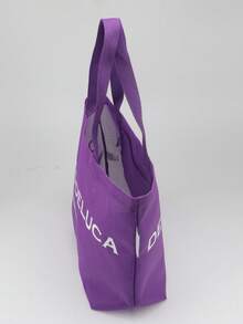 1pc Mesh Beach Bag, Transparent Student Handbag, Shoulder Tote Bag For Outing, Shopping, School Supplies - C - View 10
