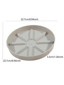 Breathable Flower Pot Tray, Round Root-Controlling Anti-Rot Pot Bottom Tray, Movable Water-Catching Tray - Multicolor - View 2
