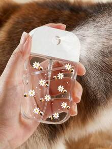 Chai xịt du lịch PET trong suốt, có thể tái sử dụng, họa tiết ong và hoa, dùng đựng nước hoa, nước tẩy trang, xịt khoáng dưỡng da mặt, thích hợp dùng cho nước tẩy sơn móng tay, nước hoa hồng và nước tẩy trang, có thể tái sử dụng, vật dụng cần thiết khi đi du lịch, phụ kiện du lịch hoàn hảo, quà tặng ngày lễ, quà Giáng sinh, quà năm mới cho thầy cô, bạn bè và các cặp đôi. - Nhiều màu - Xem 6
