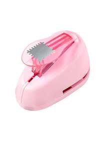 杠杆式邮票纸打孔器，方形和矩形邮票打孔器，带爆炸星图案，手动剪贴簿工具，适用于DIY卡片、相框、手工工艺品和装饰品（便携省力） - 多色 - 查看 14