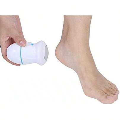 Removedor de Callos Eléctrico Recargable Redonda para Quitar Callosidades Piel Agrietada o para Pedicura