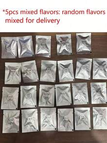 5片装车载空气清新剂补充装 - 柠檬、桃子、古龙水、海洋和薰衣草香型，让您的旅途清新愉悦。固体香氛替换片，适用于汽车空调，可夹在车内。 - 彩色 - 查看 12